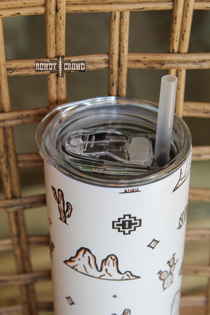 Tipsy Tumbleweed Tumbler