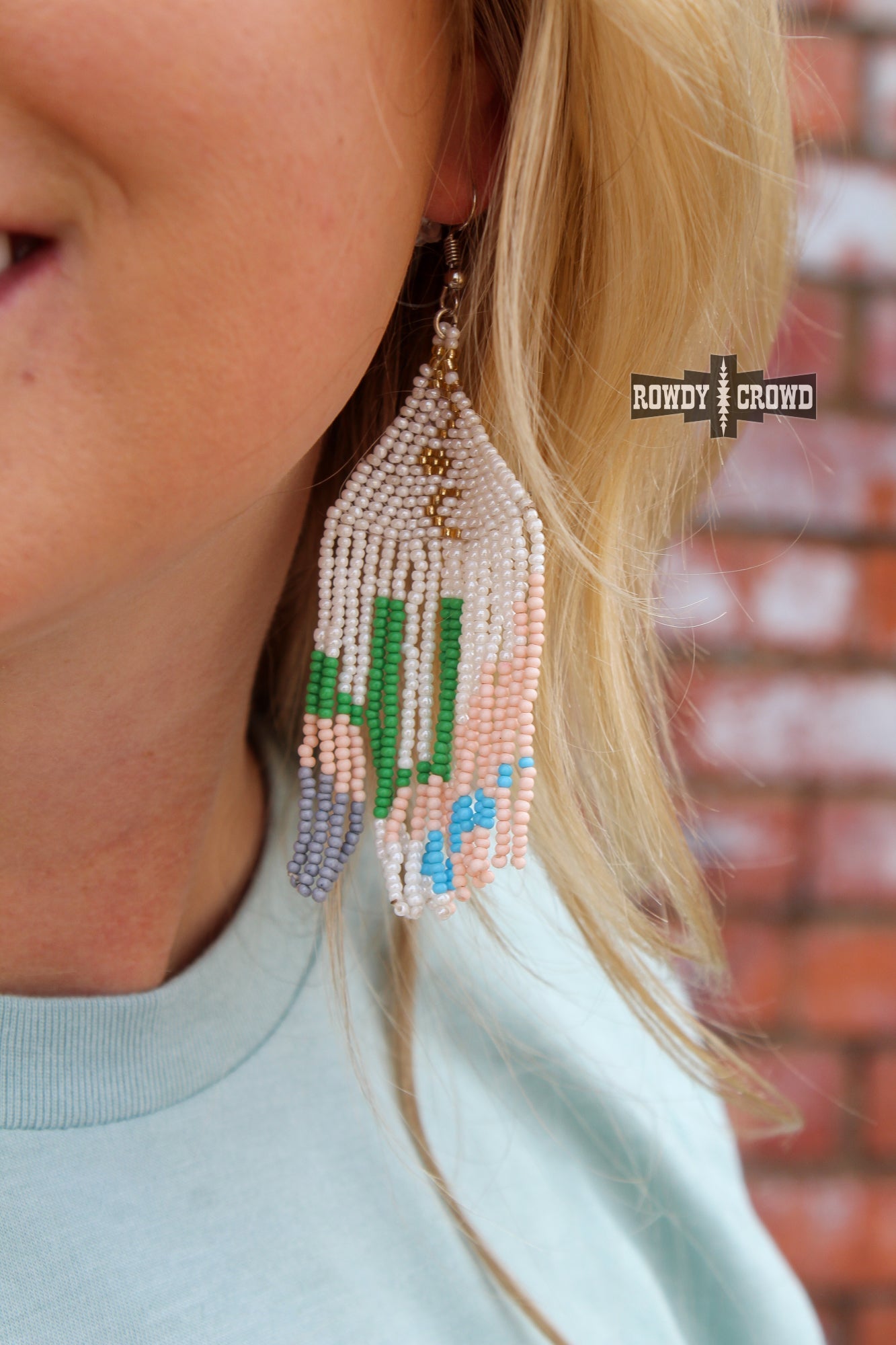 Western Accessories, Western Jewelry, Earrings for Women, Southwestern Jewelry, Western Jewelry Wholesale, Cowgirl Jewelry, Western Wholesale, Wholesale Accessories, Wholesale Jewelry, beaded earrings, beaded dangle earrings, western boho earrings