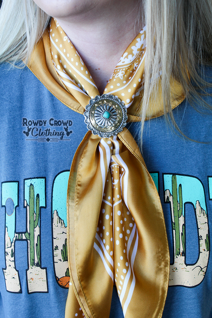 Silverado Scarf Slide/ Ring / Tee Clip