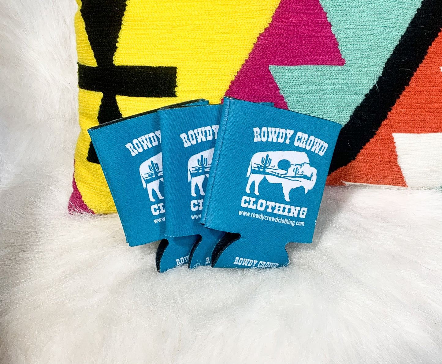 Promo Koozie- Turquoise